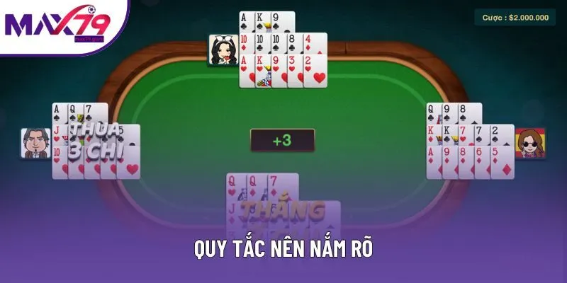 Quy tắc nên nắm rõ