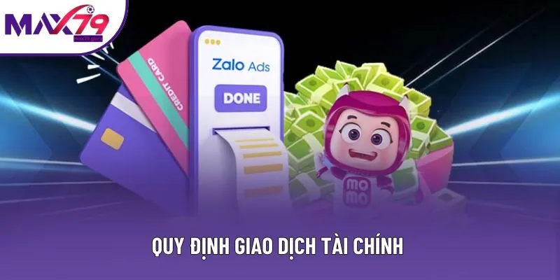 Quy định giao dịch tài chính 
